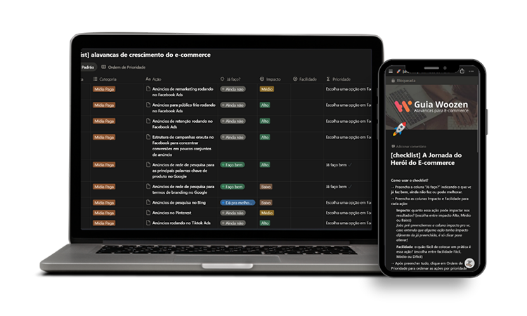 Guia Woozen: Alavancas de Crescimento para E-commerces 100k